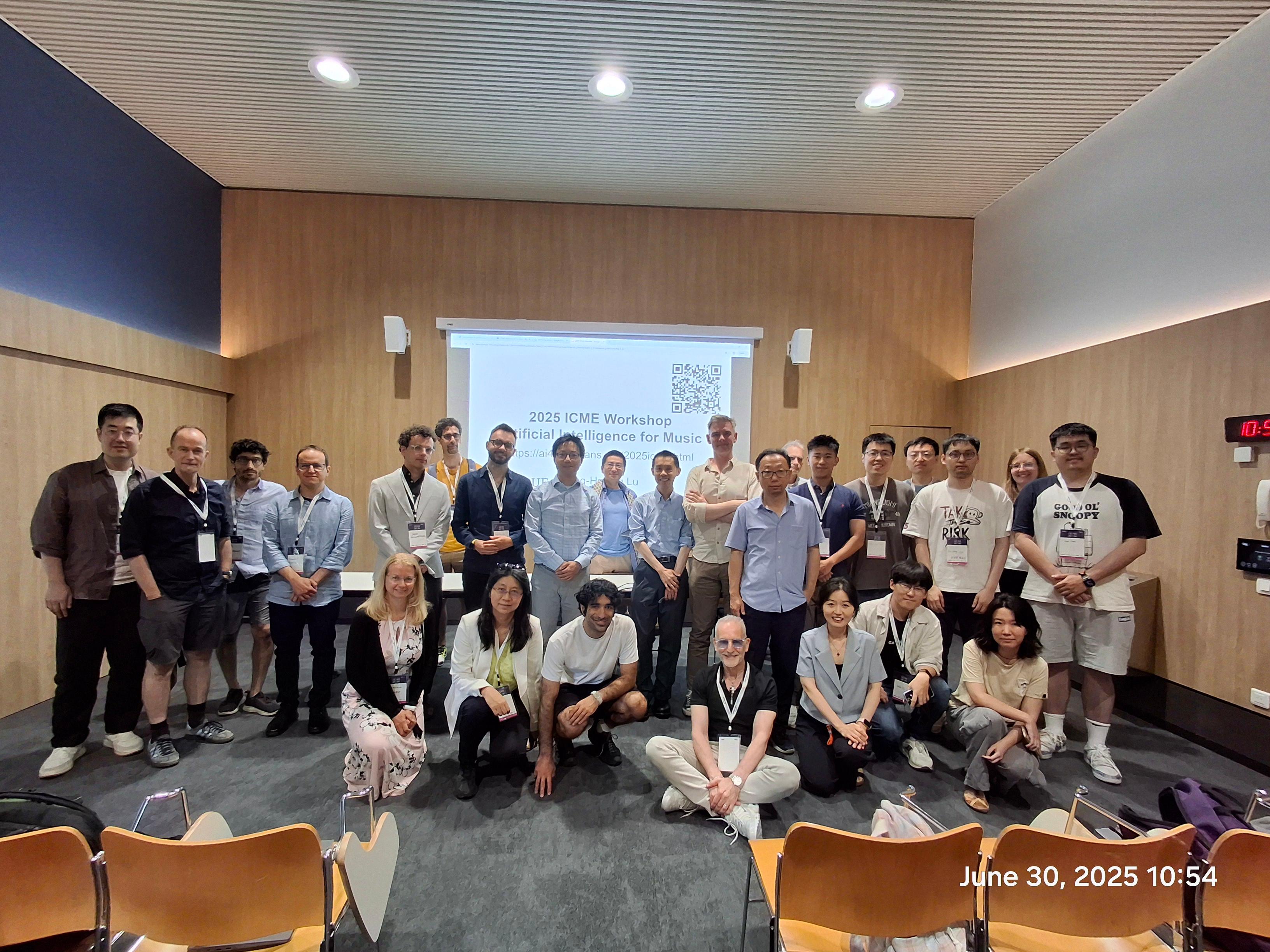 AI for Music: ICME 2025 Workshop